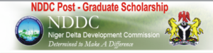NDDC 2016 Foreign Post-Graduate Scholarship